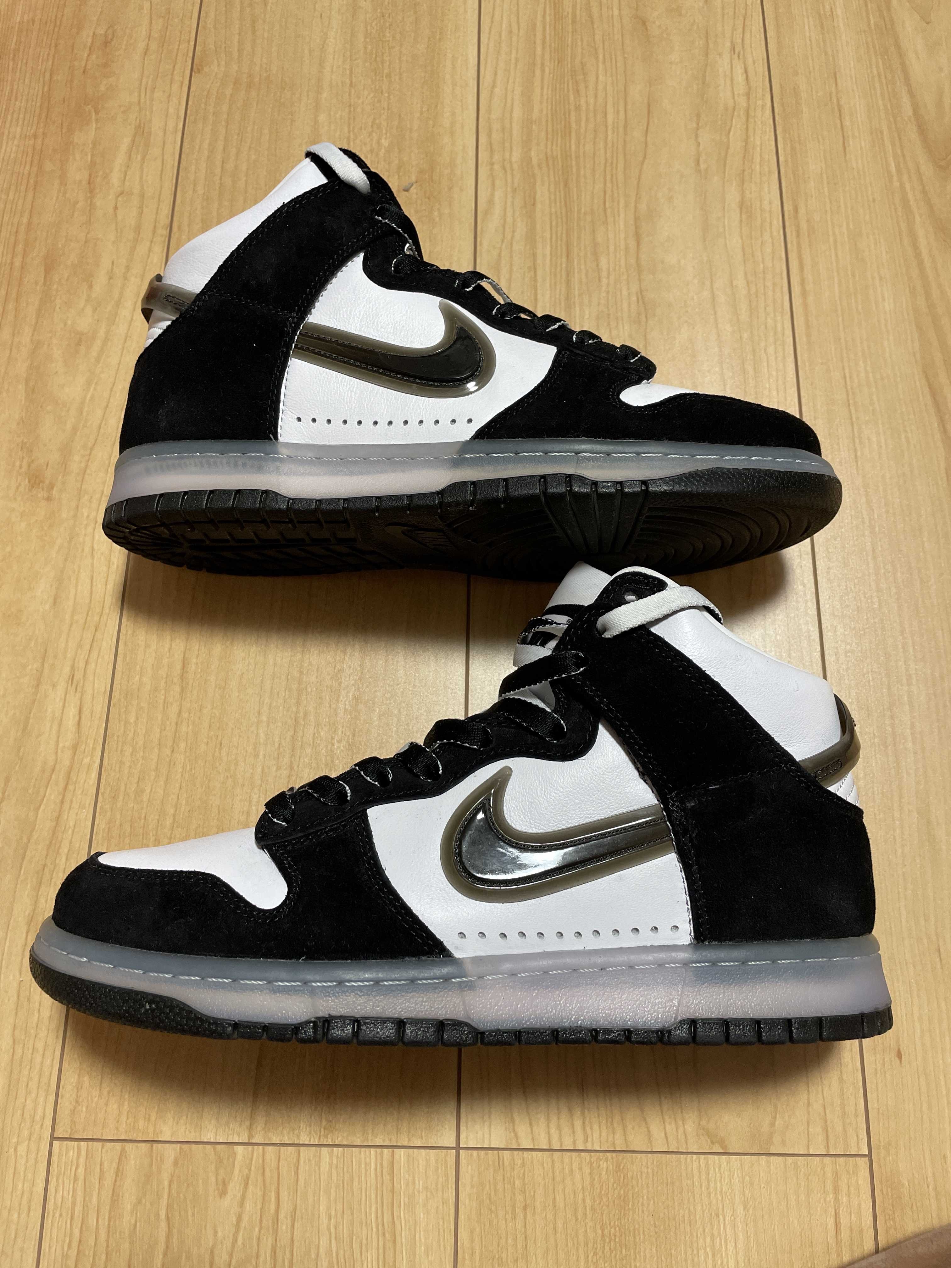 SLAM JAM x NIKE DUNK HIGH "WHITE/CLEAR BLACK"