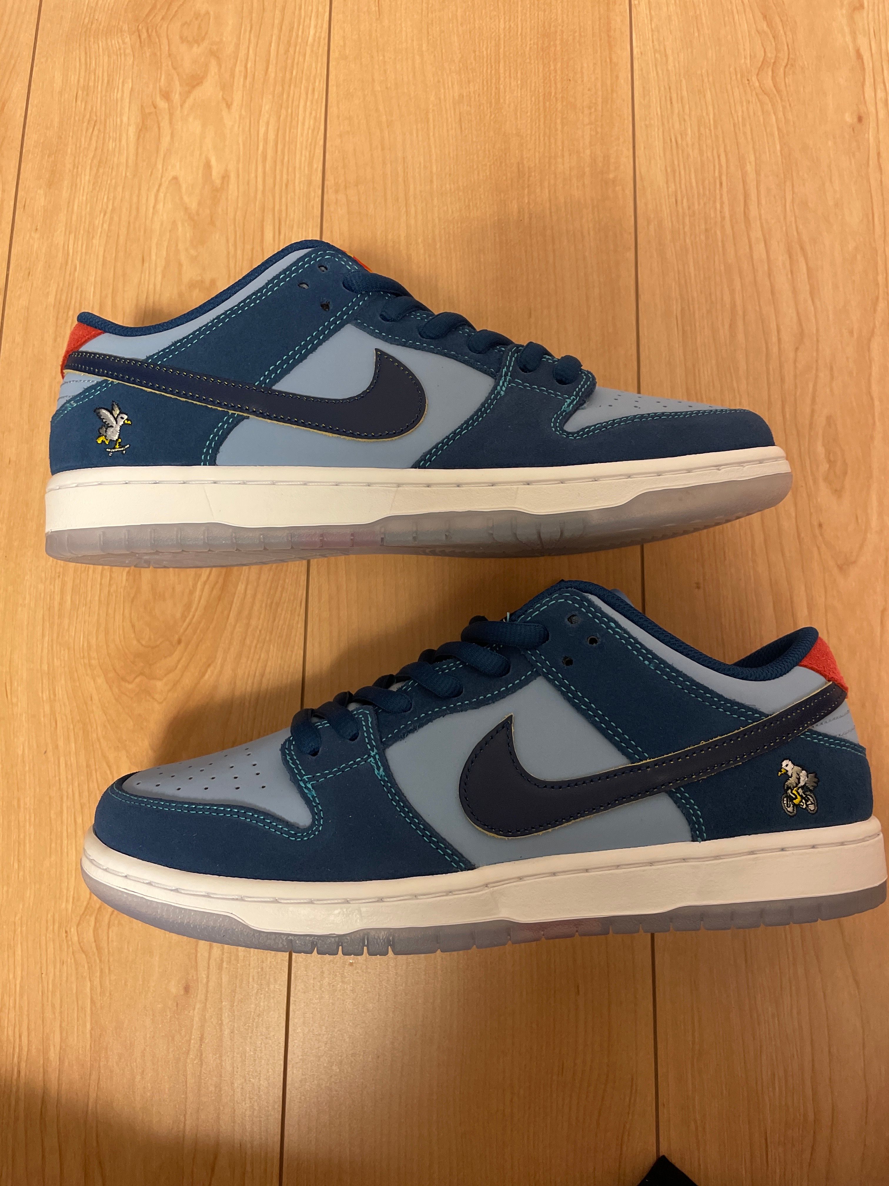 Why So Sad? × Nike SB Dunk Low "Coastal Blue/Speed Yellow-University Red"