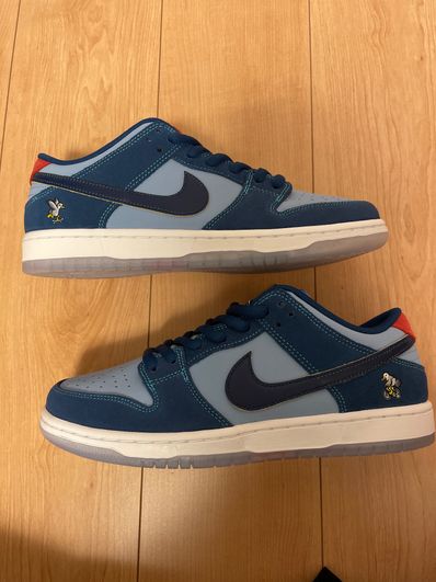 Why So Sad? × Nike SB Dunk Low "Coastal Blue/Speed Yellow-University Red"