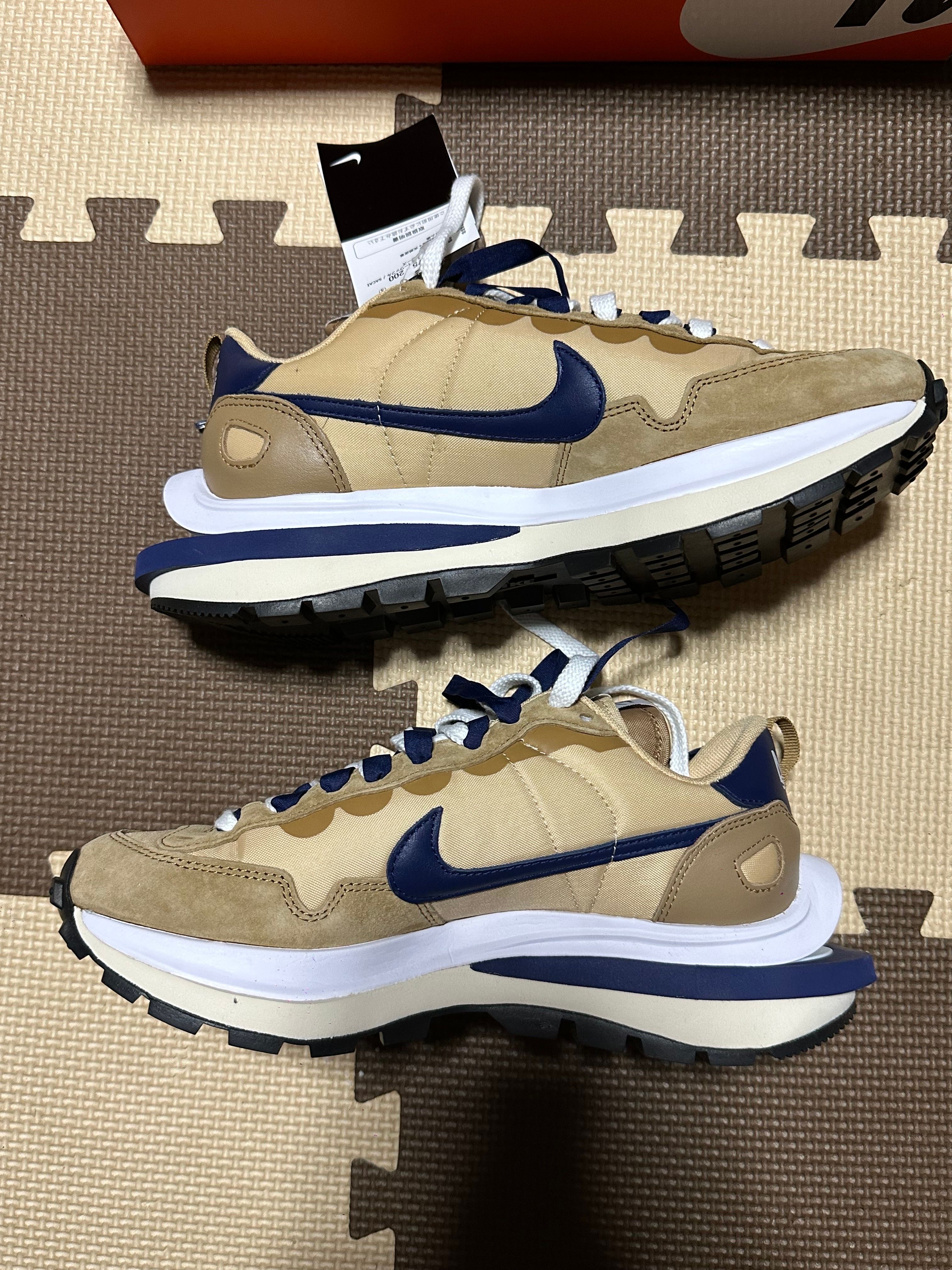 Sacai × Nike Vapor Waffle "Sesame And Blue Void"