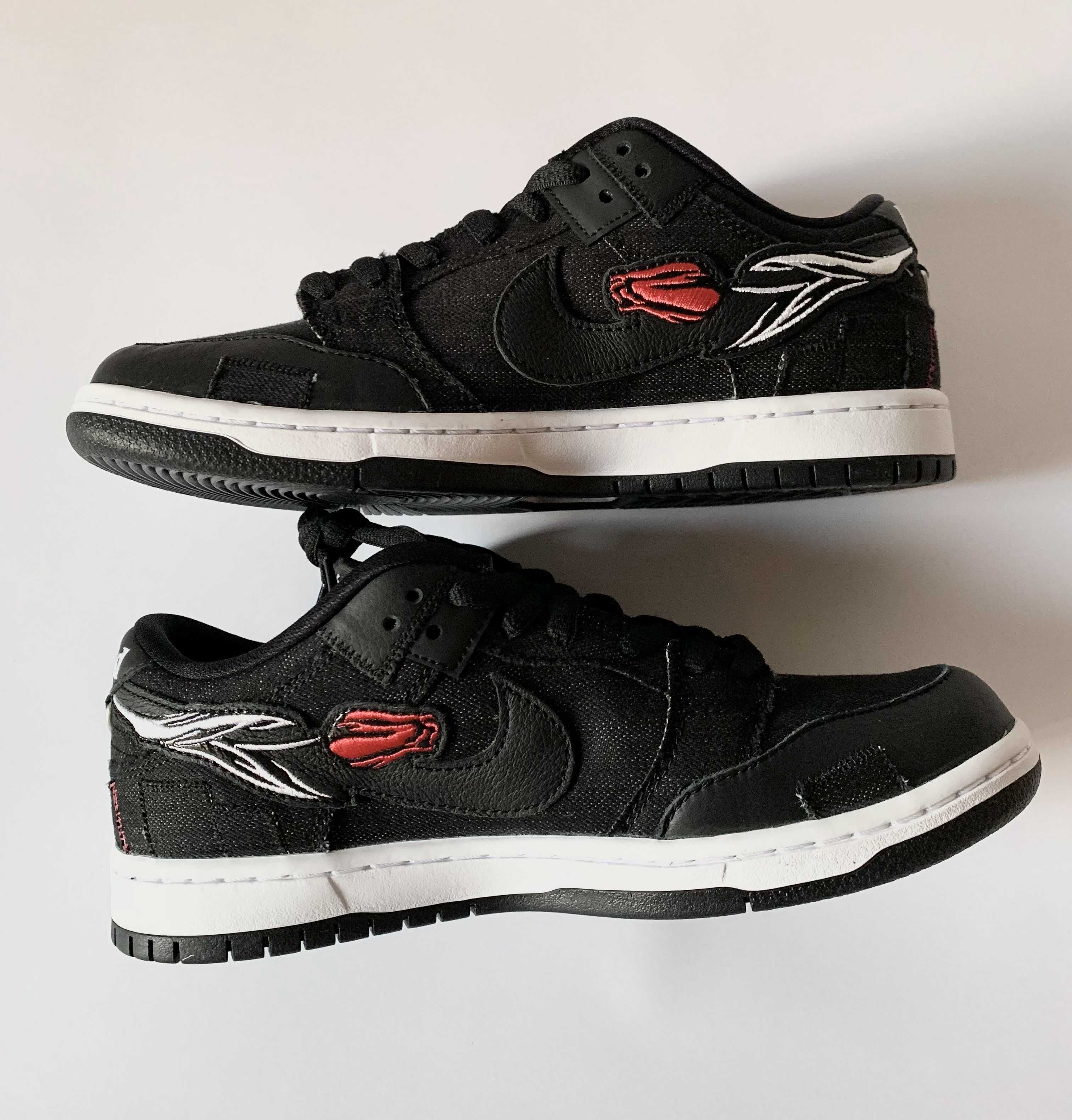 Wasted Youth × Nike SB Dunk Low "Black Denim" / VERDY