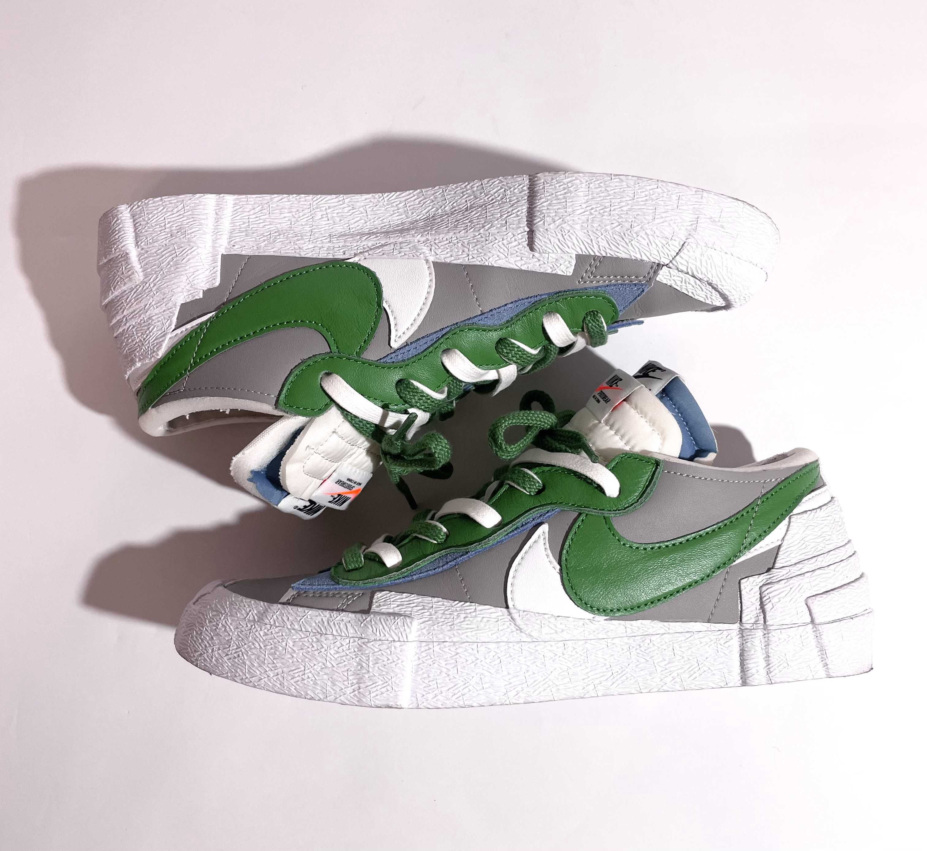 sacai × Nike Blazer Low "Classic Green"