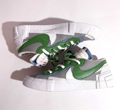 sacai × Nike Blazer Low "Classic Green"