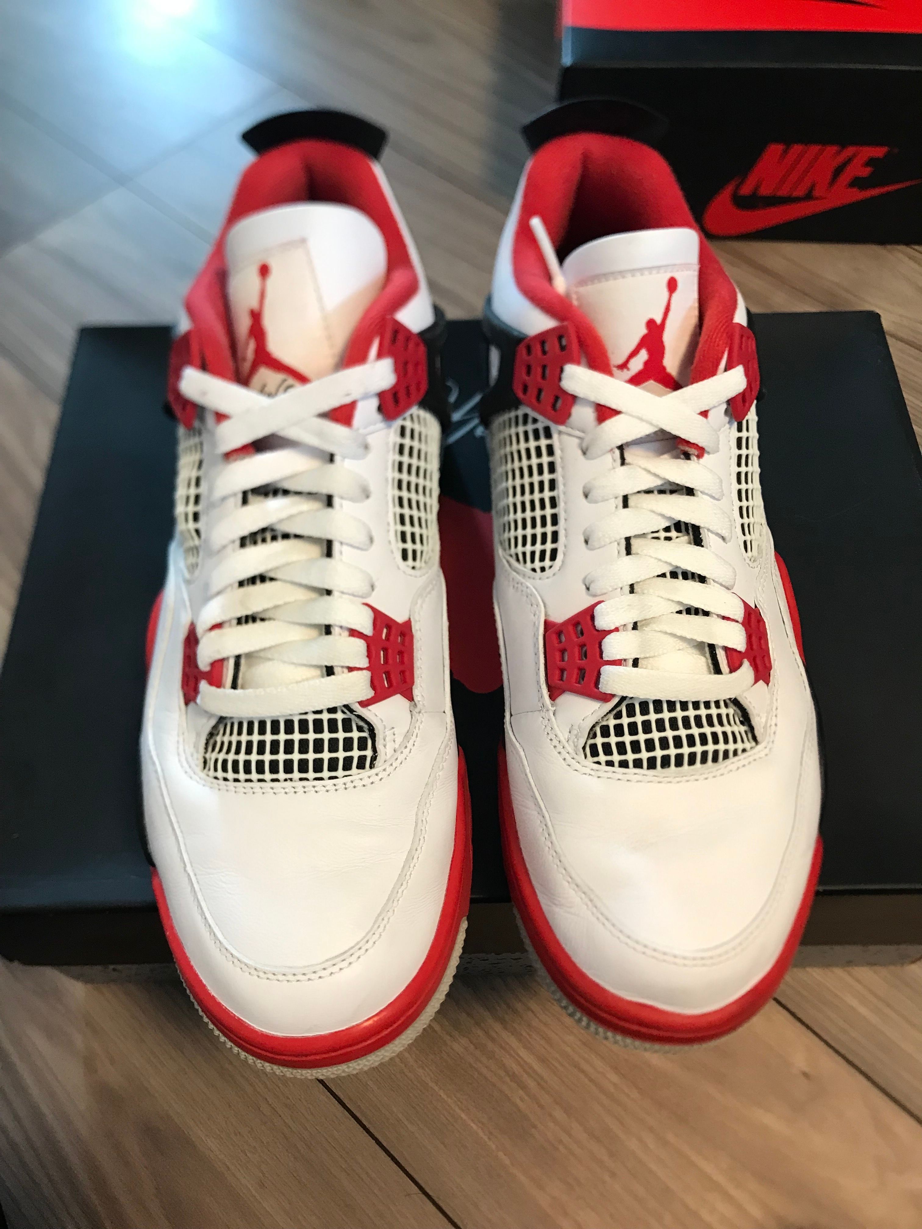 Nike Air Jordan 4 Retro OG "Fire Red" (2020)