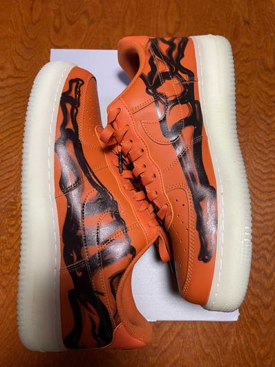 Nike Air Force 1 Low "Orange Skelton"