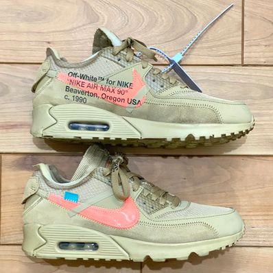 Off-White × Nike Air Max 90 "Desert Ore"