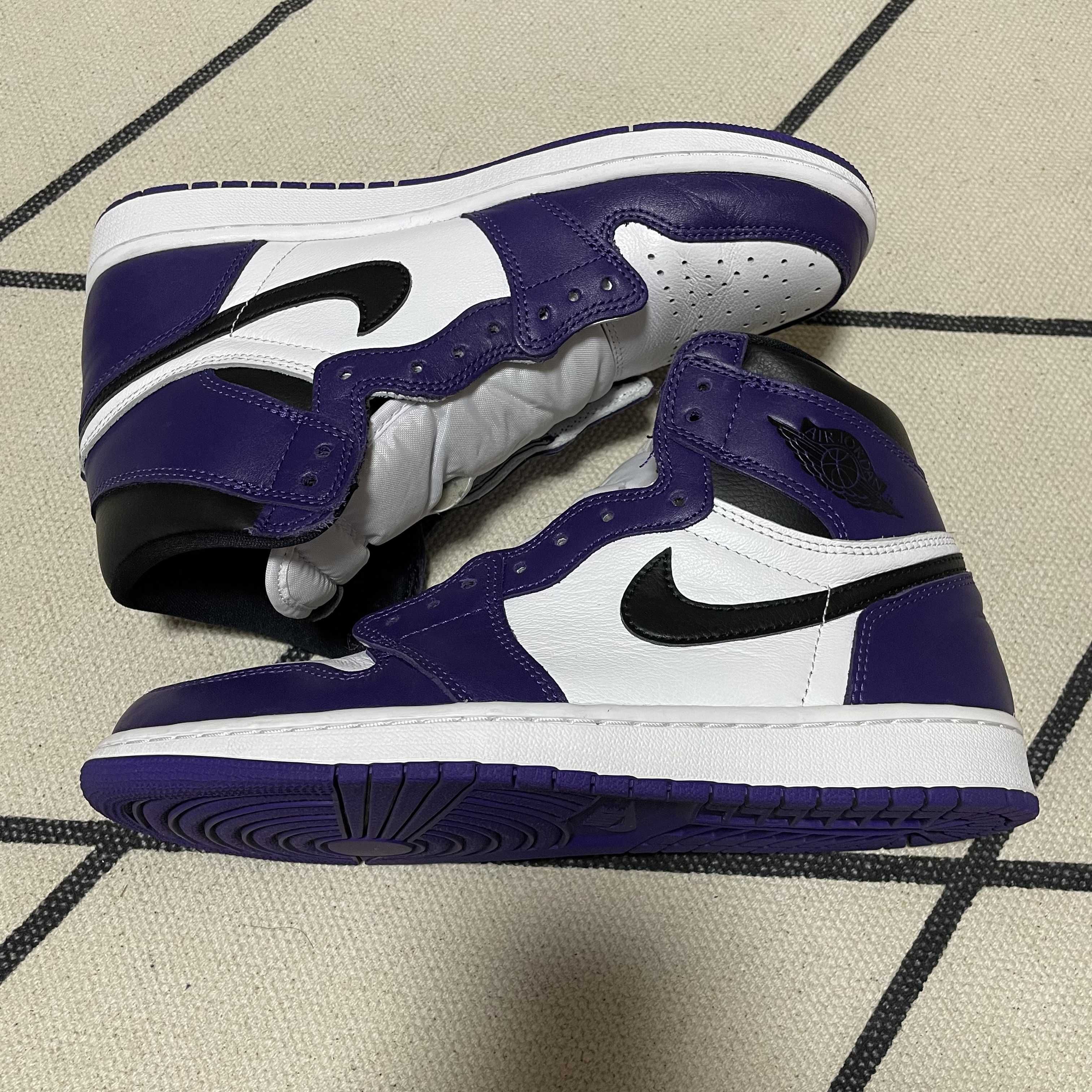 Nike Air Jordan 1 Retro High OG "Court Purple White/Black" (2020)   