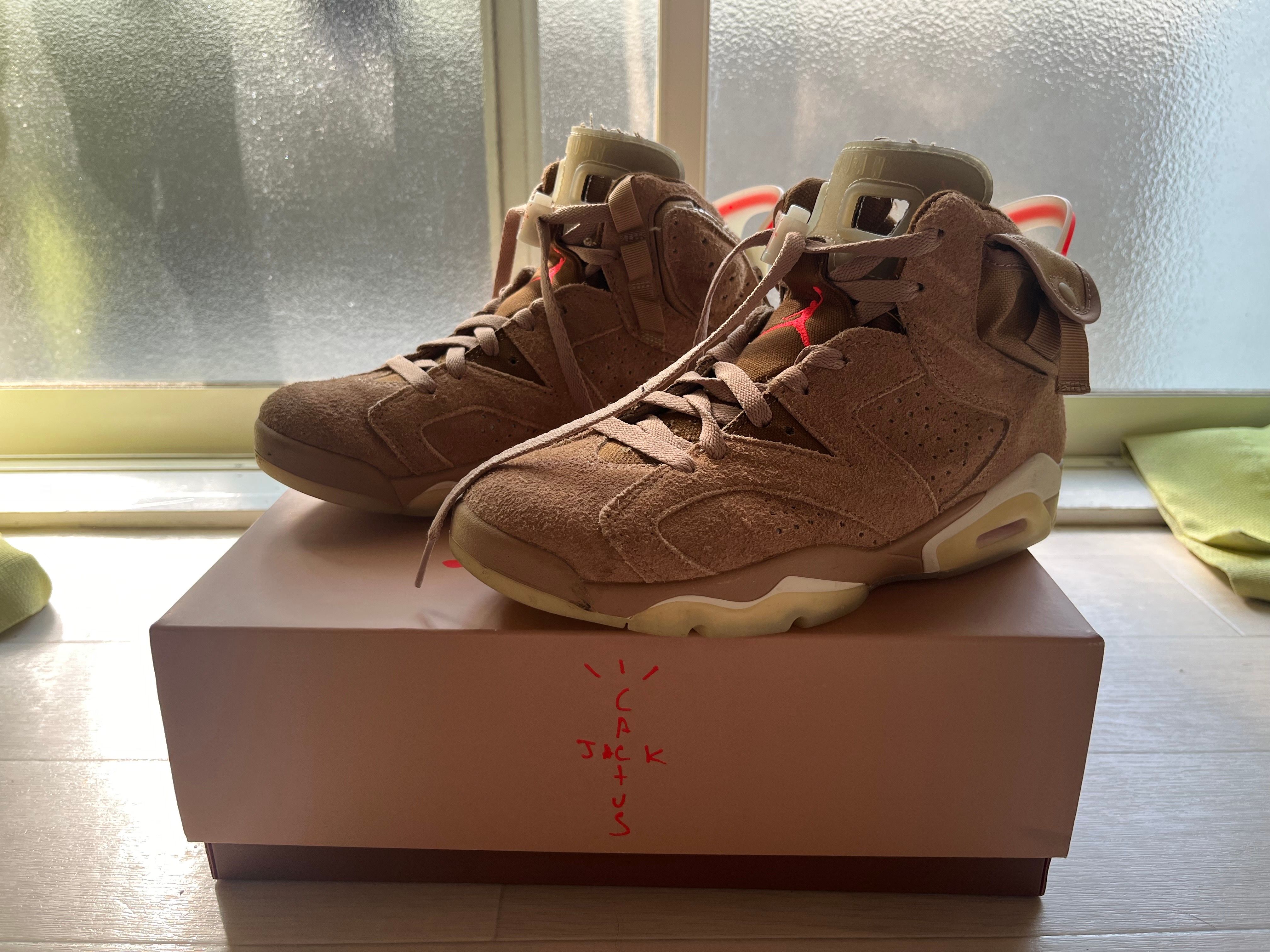 Travis Scott × Nike Air Jordan 6 "British Khaki"