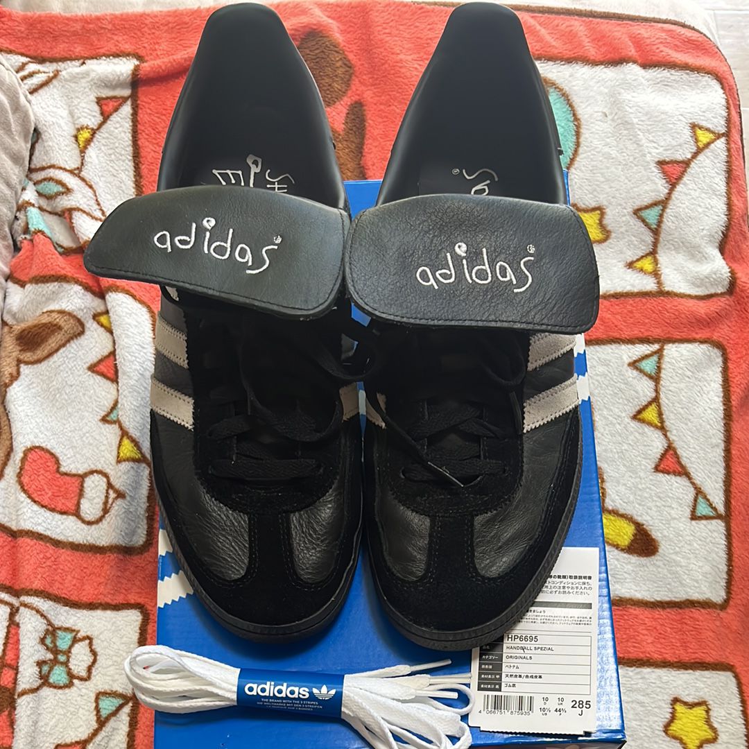 SHUKYU × E-WAX × adidas Handball Spezial "Core Black"