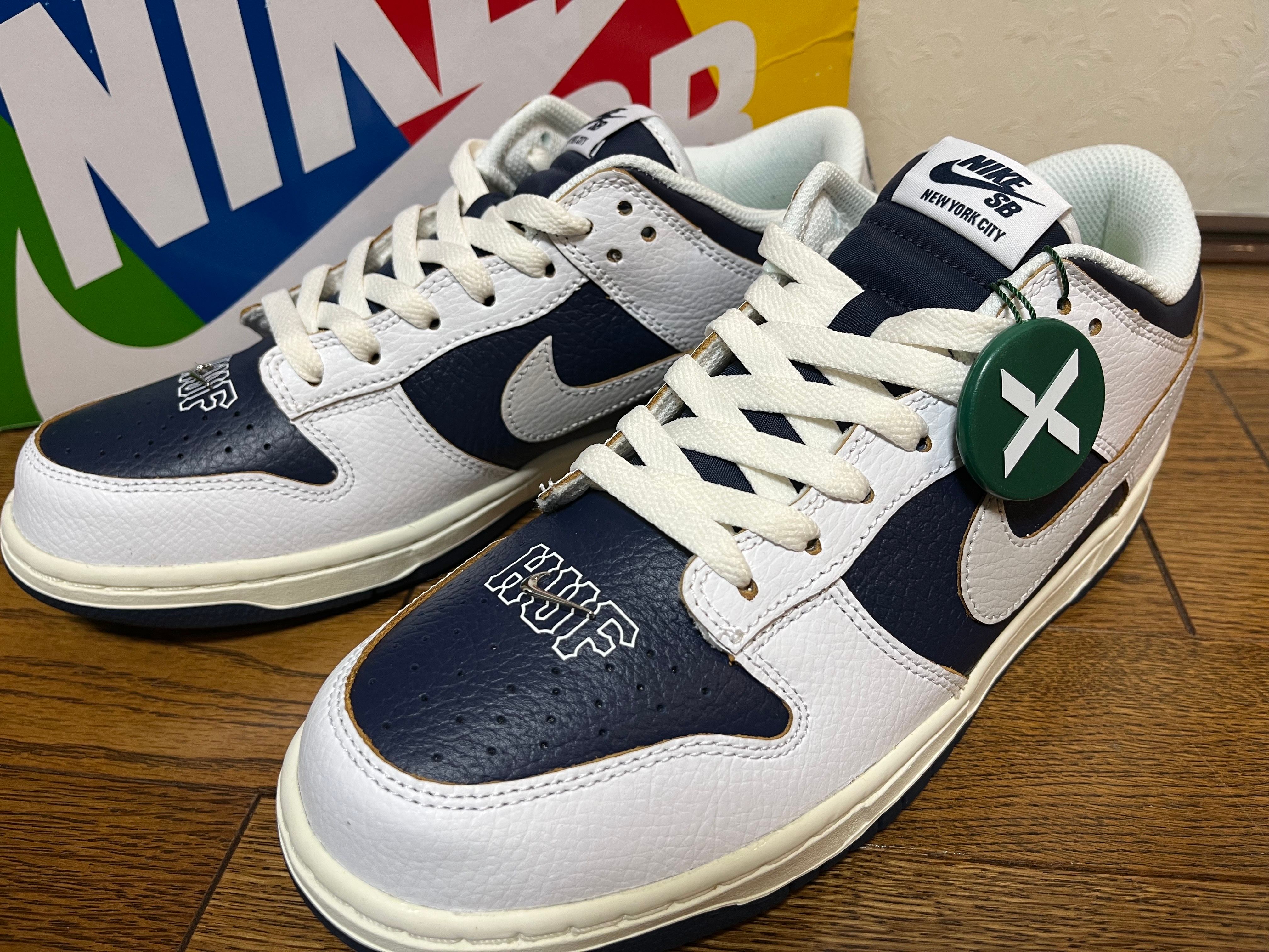 HUF × Nike SB Dunk Low "New York"