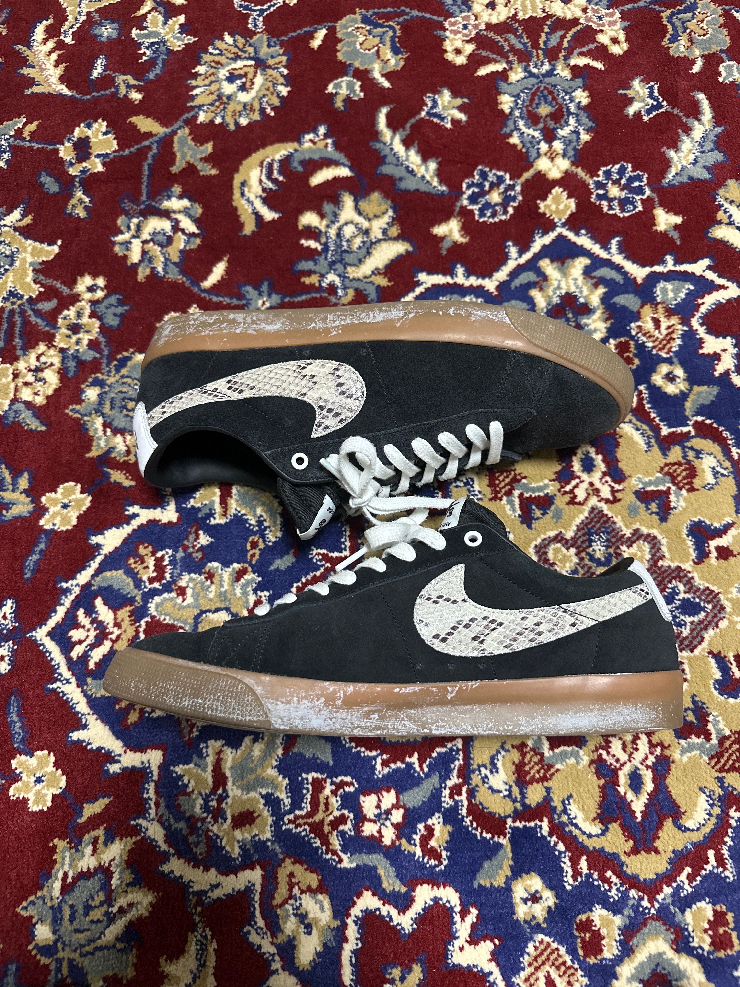 Wacko Maria × Nike SB Blazer Low "Black"