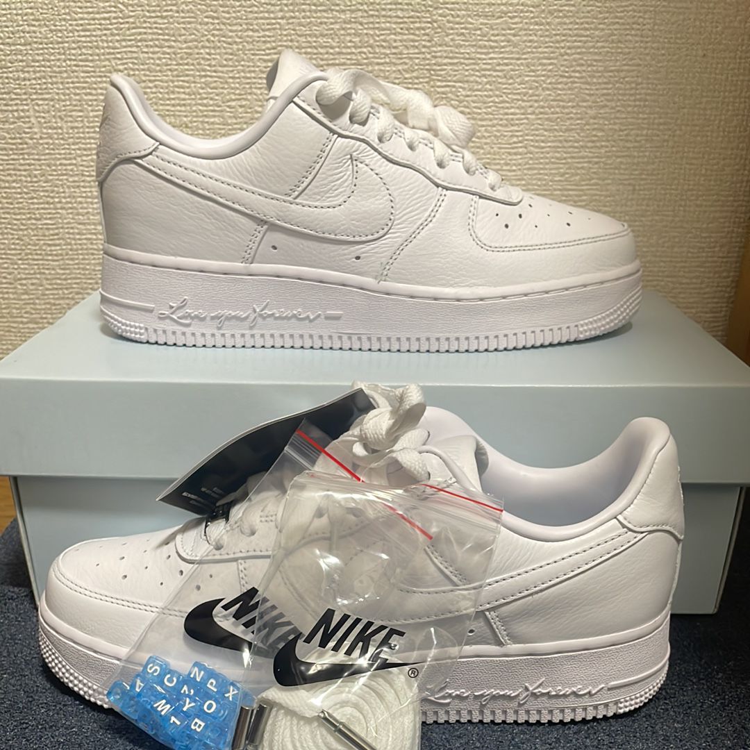 Drake NOCTA × Nike Air Force 1 Low "Love You Forver/White"