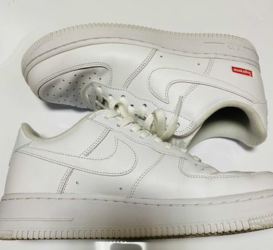 Supreme × Nike Air Force 1 Low "White"