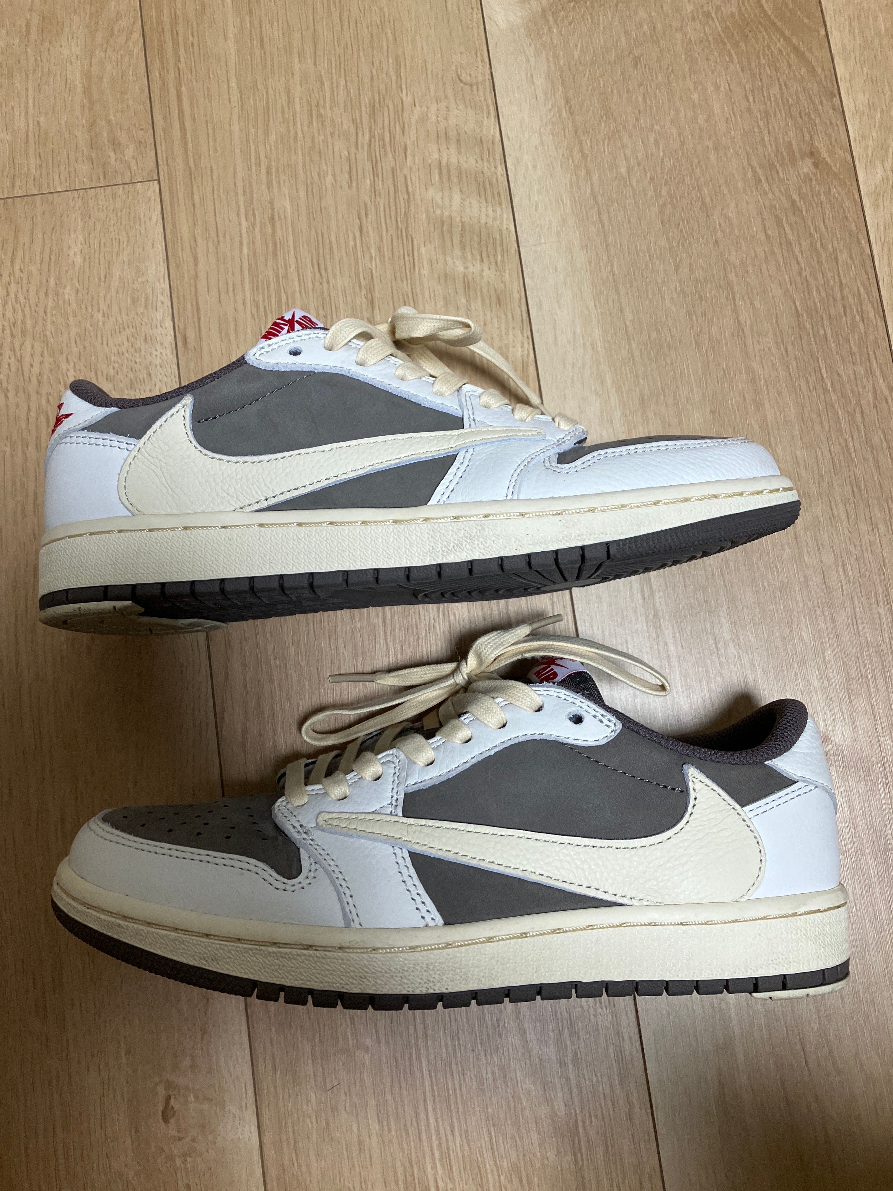 Travis Scott × Nike Air Jordan 1 Low OG SP "Reverse Mocha/Sail and Ridgerock"