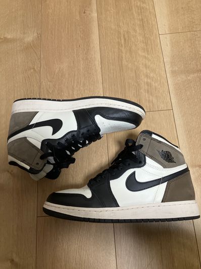 Nike GS Air Jordan 1 High OG "Sail/Dark Mocha/Black"