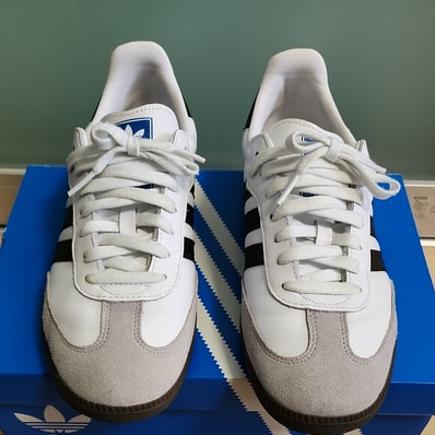 adidas Samba OG "Cloud White/Core Black/Clear Granite"