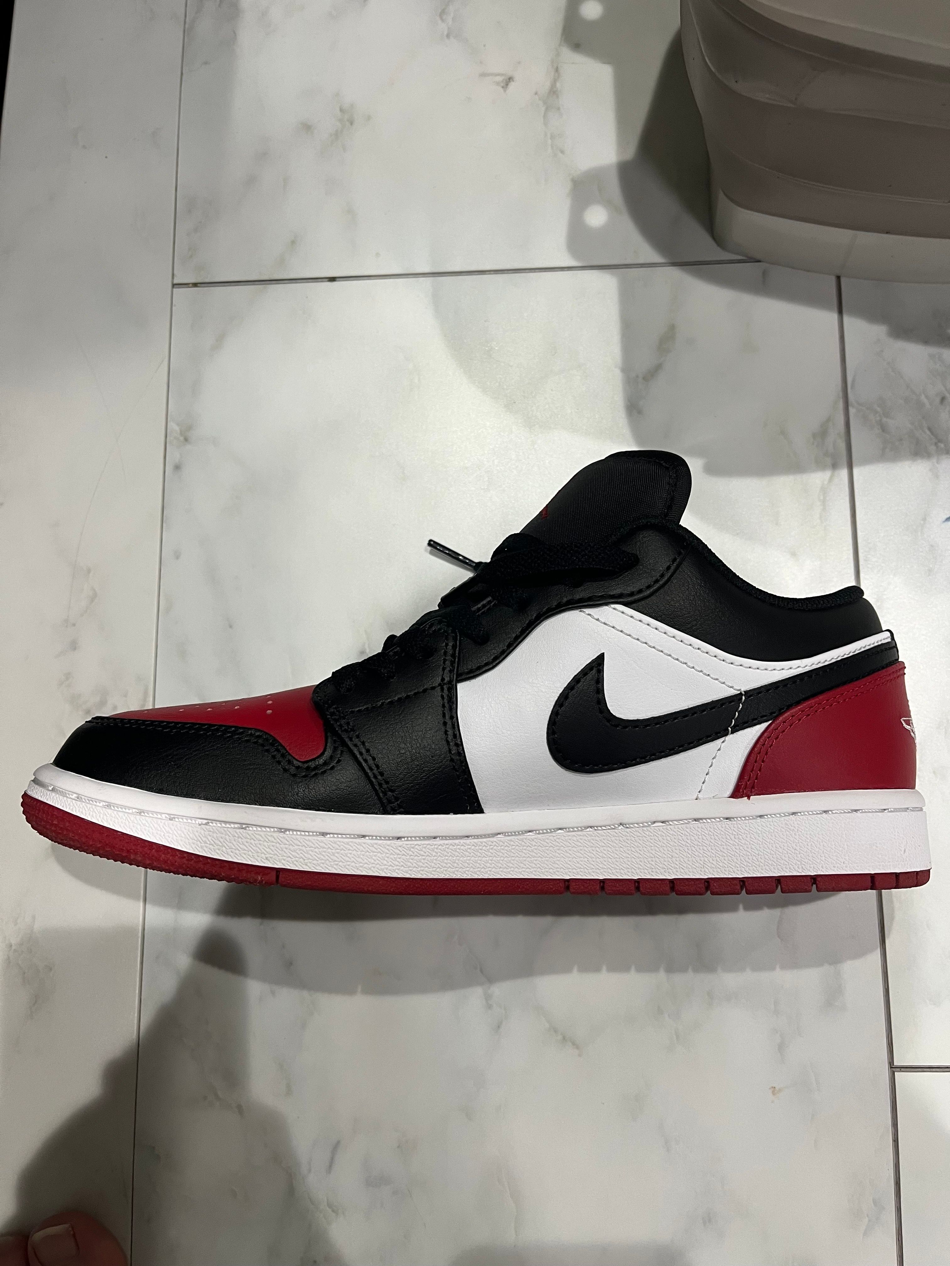 Nike Air Jordan 1 Low "Bred Toe"