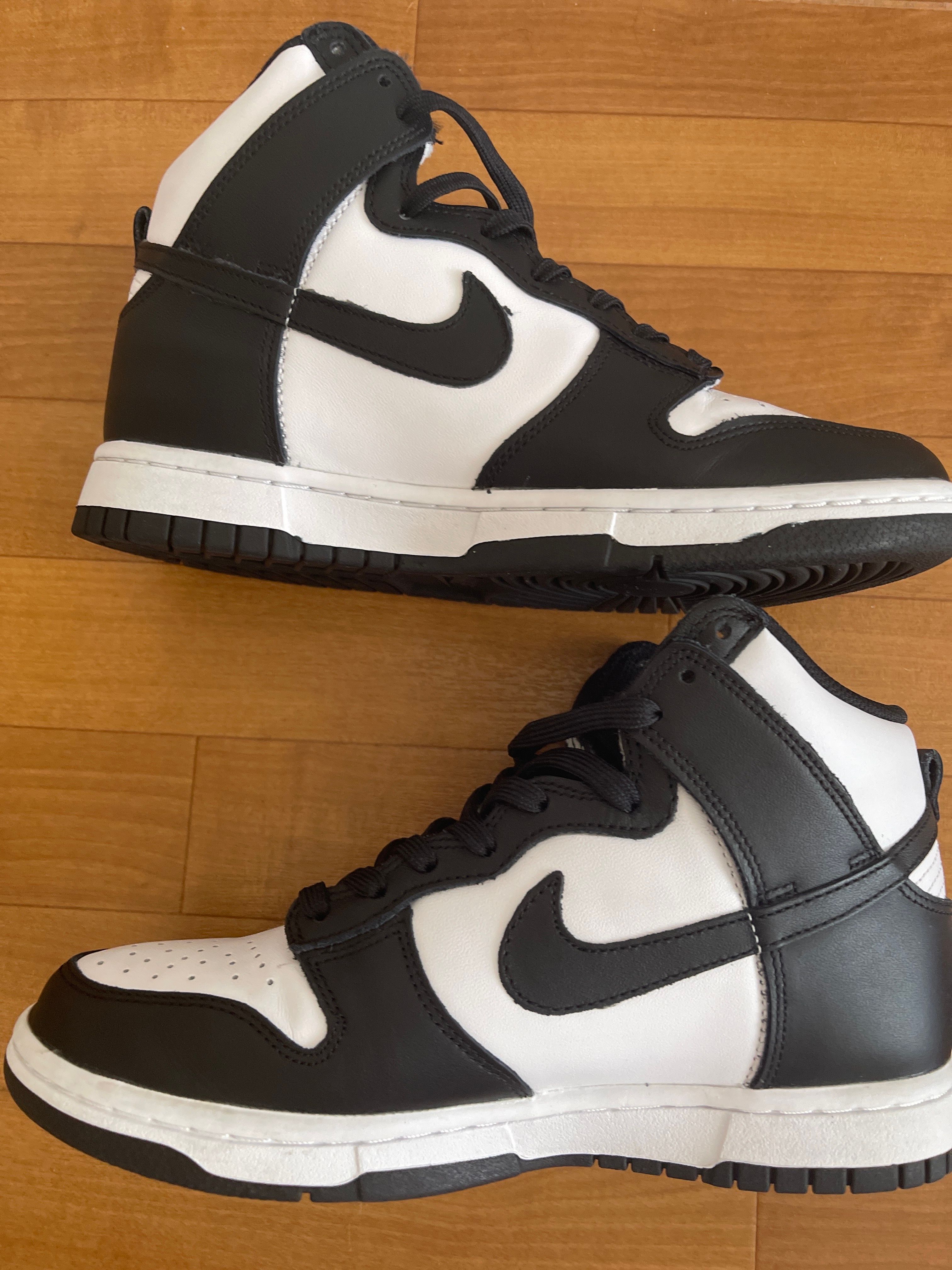 Nike Women's Dunk High "Black and White"