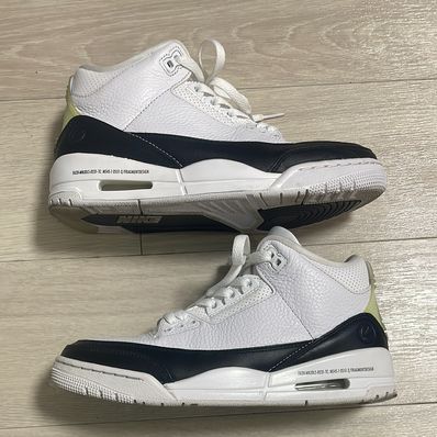 Fragment × Nike Air Jordan 3 "White/Black"