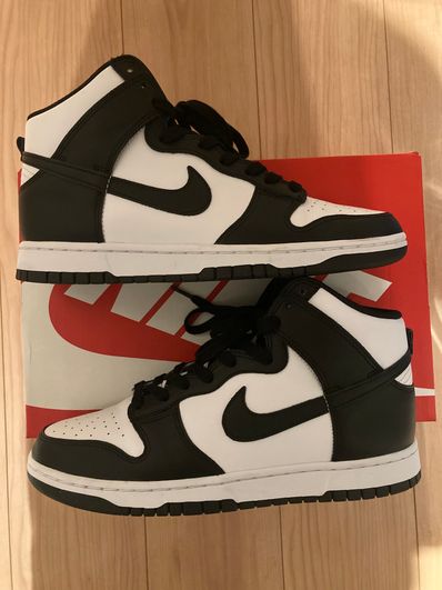 Nike Dunk High "Black and White"