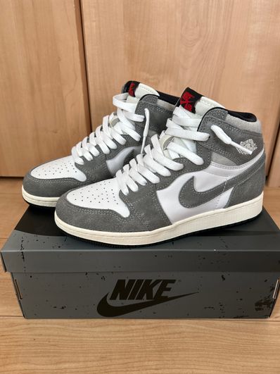 Nike GS Air Jordan 1 Retro High OG "Black and Smoke Grey"