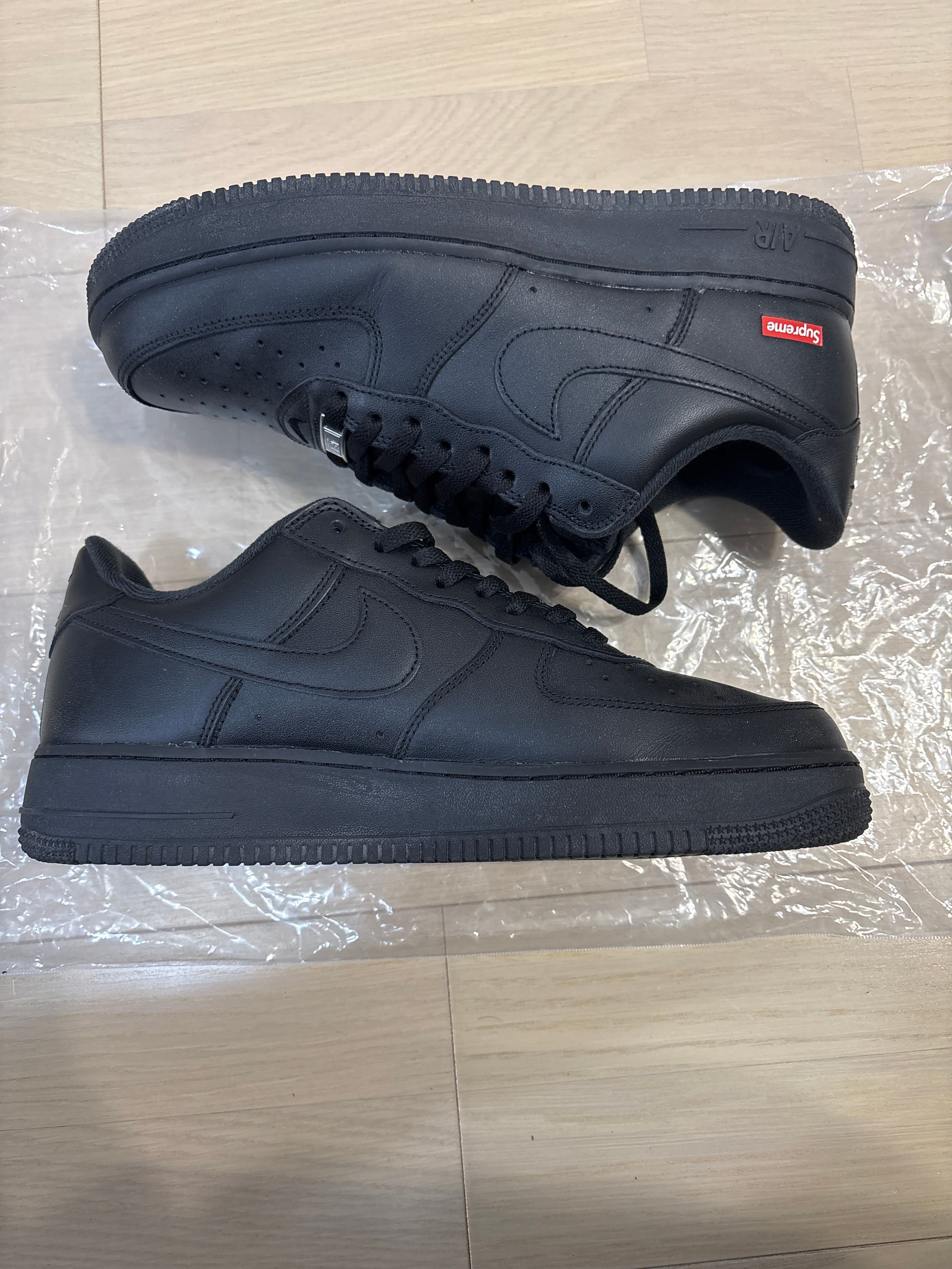 Supreme × Nike Air Force 1 Low "Black"