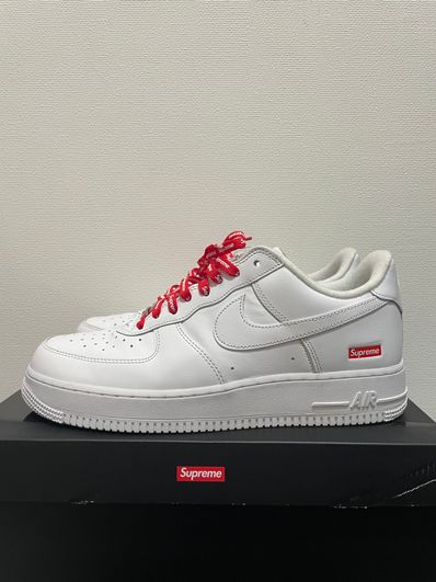 Supreme × Nike Air Force 1 Low "White"