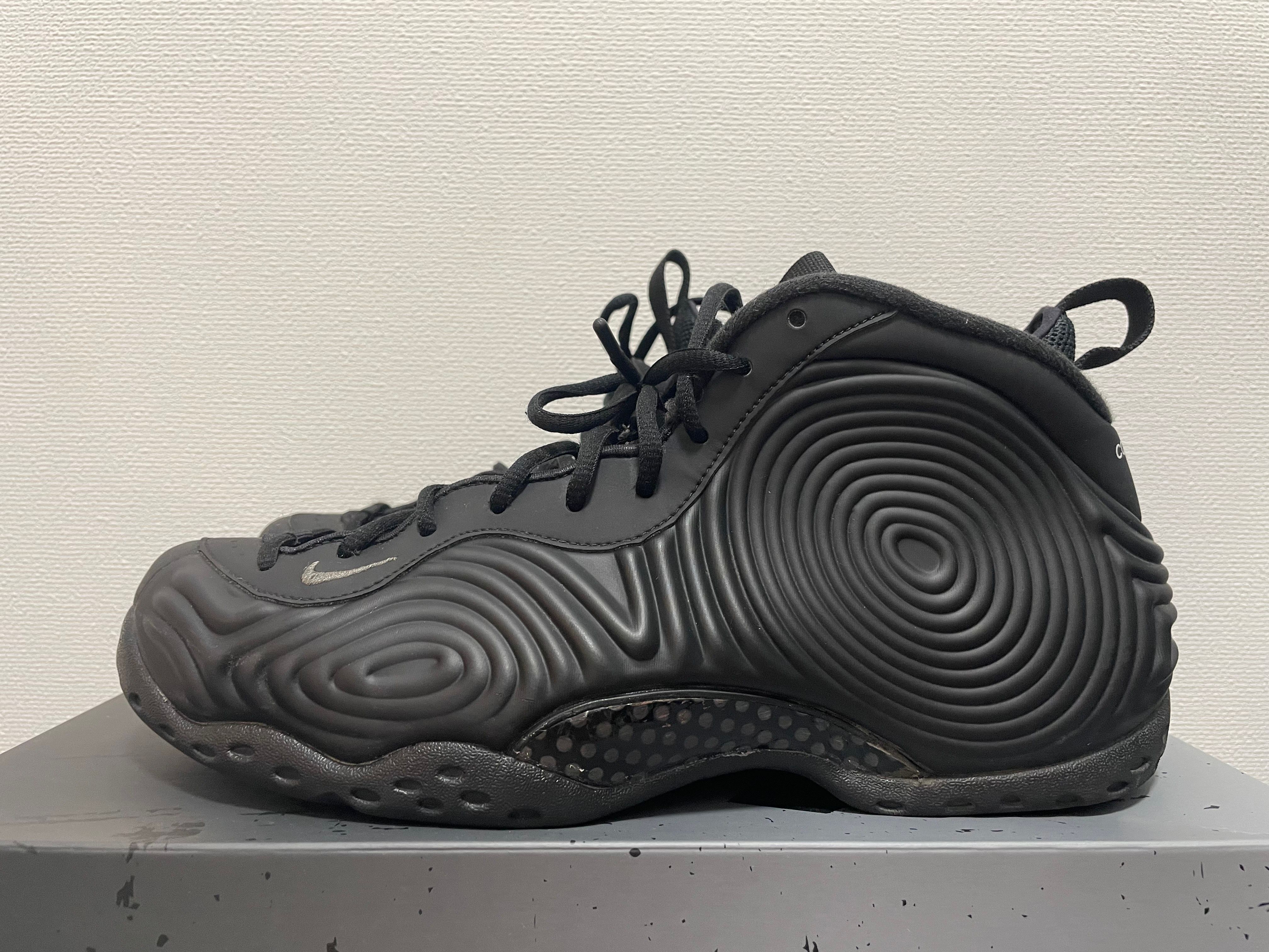 COMME des GARCONS × Nike Air Foamposite One "Black"