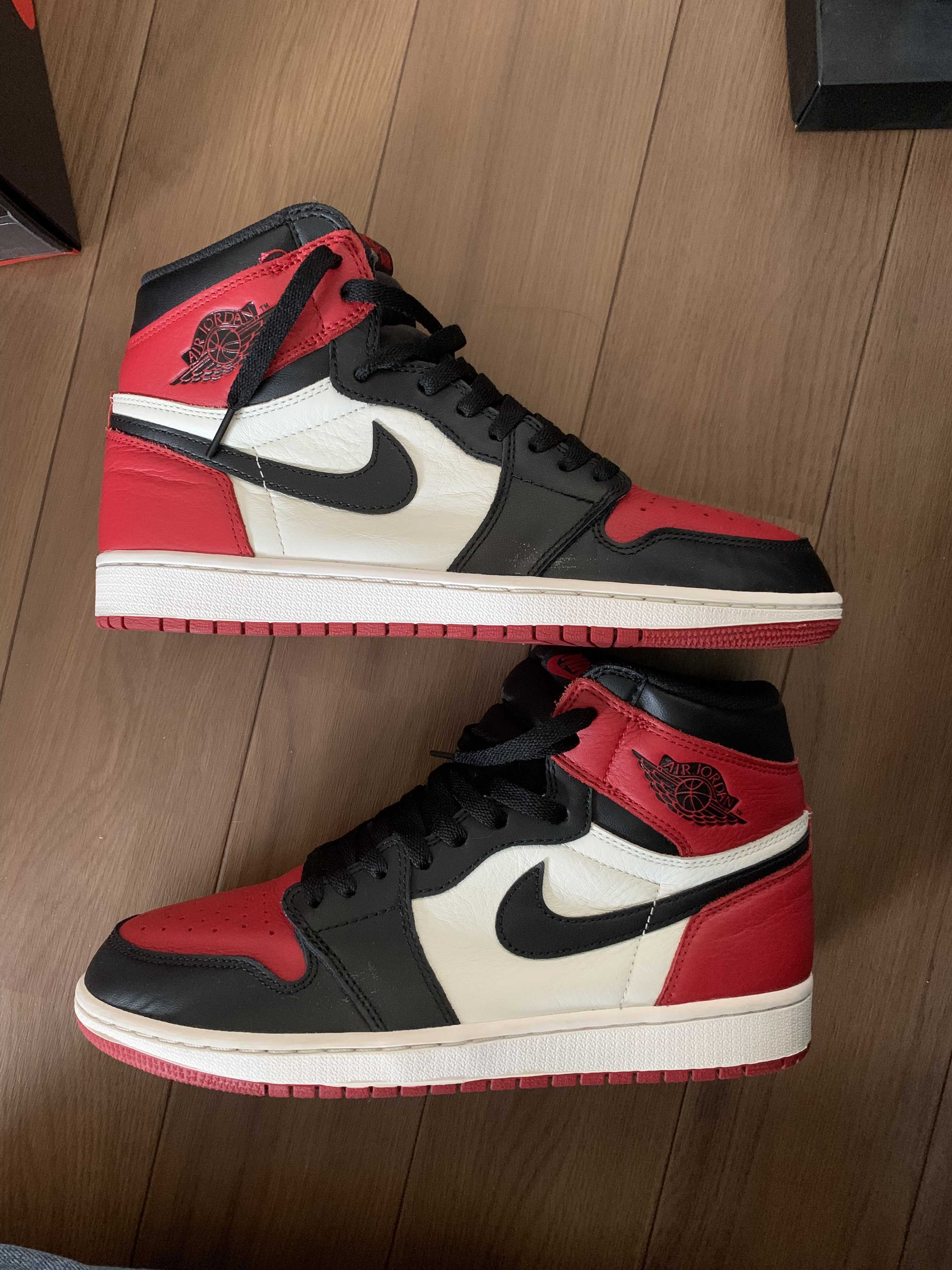 Nike Air Jordan 1 Retro High OG "Bred Toe"