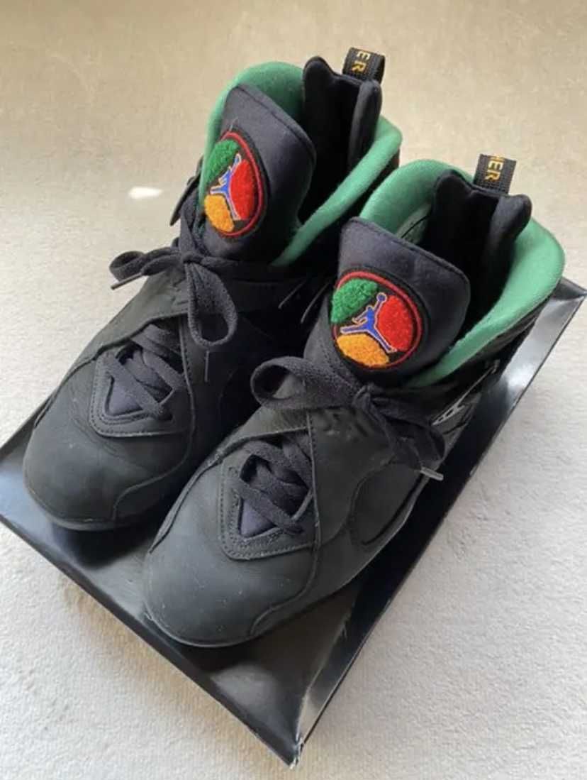 Nike Air Jordan 8 Retro "Black/Light Concord"