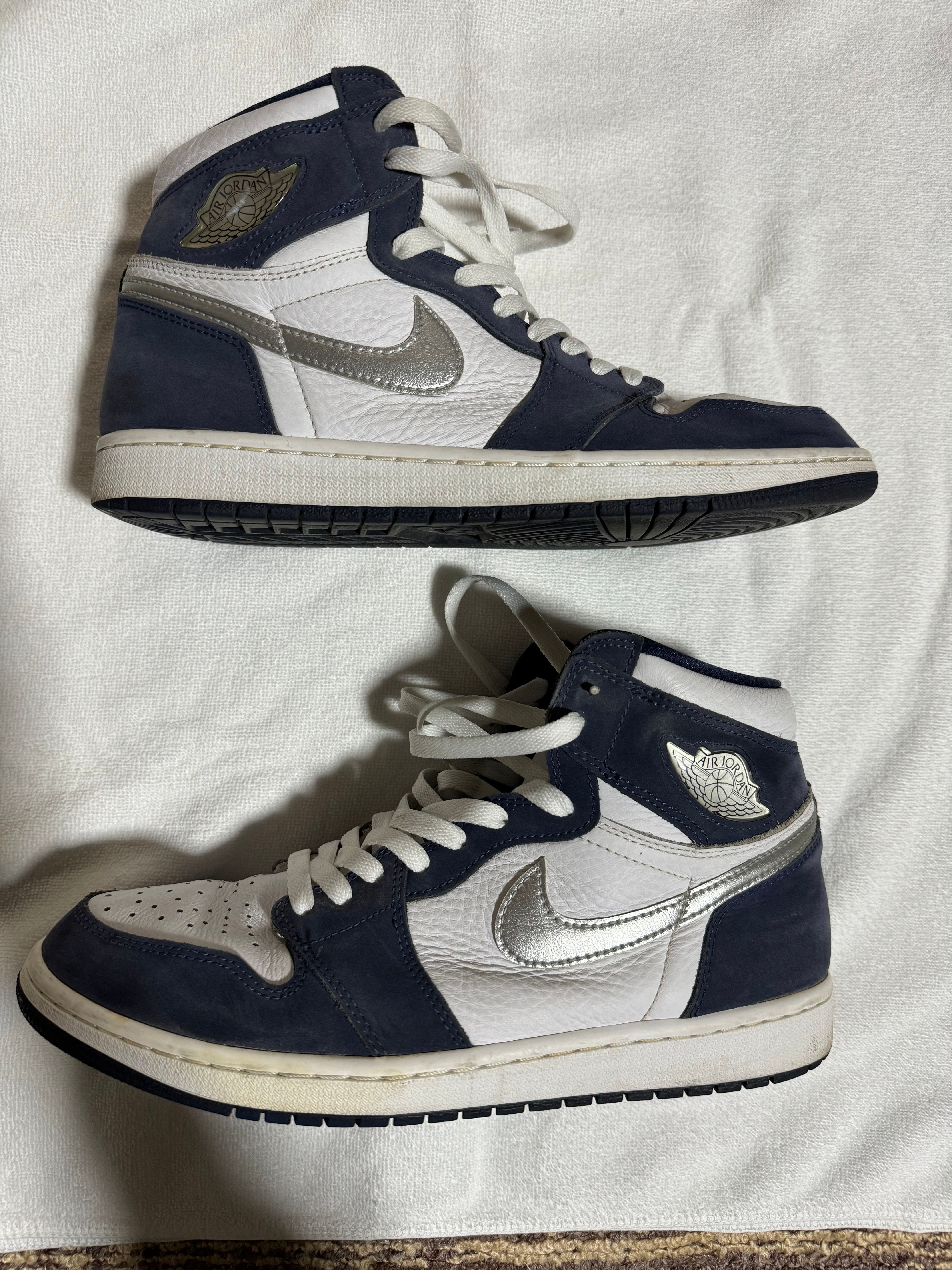 Nike Air Jordan 1 High OG CO.JP "White/Midnight Navy" (2020)(ブリーフケースなし)