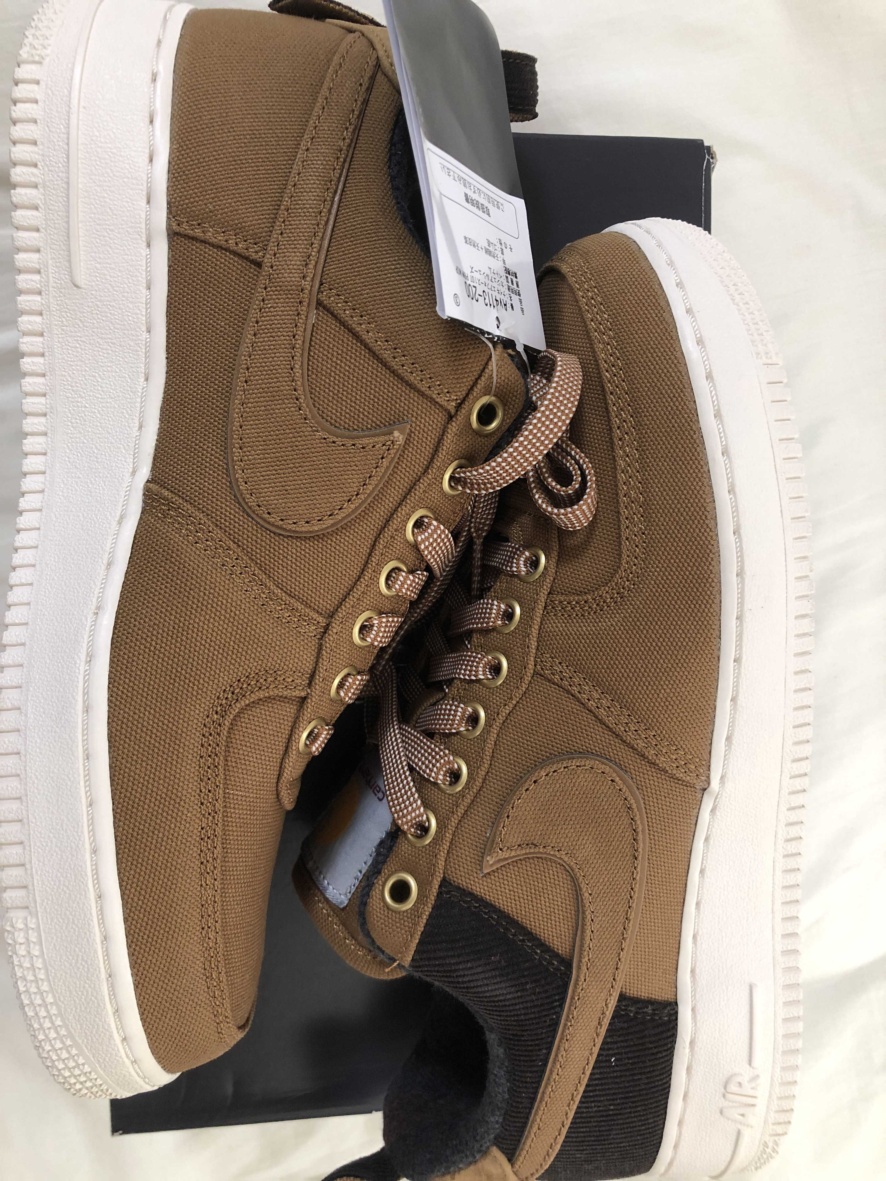 Carhartt WIP × Nike Air Force 1 Low "Ale Brown"