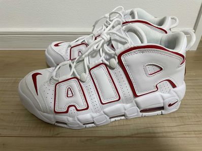 NIKE AIR MORE UPTEMPO "WHITE/VARSITY RED" (2021)