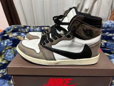 Travis Scott × Nike Air Jordan 1 Retro High OG TS SP "Sail/Dark Mocha"