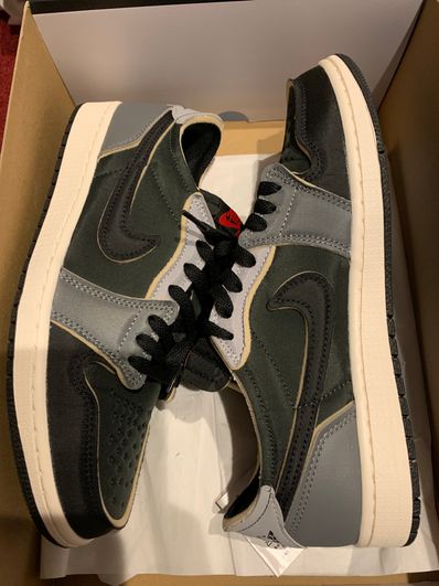 Nike Air Jordan 1 Low OG EX "Black and Smoke Grey"