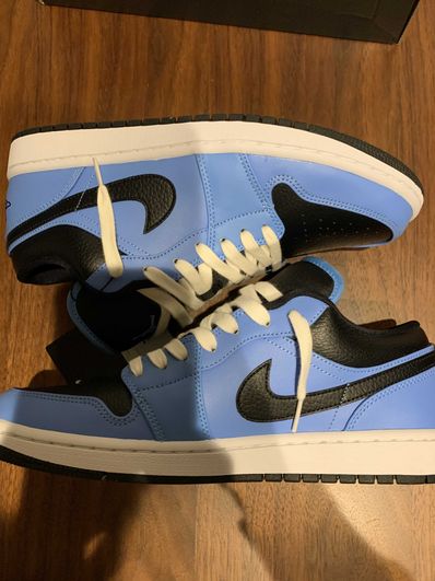 Nike Air Jordan 1 Low "University Blue/Black"