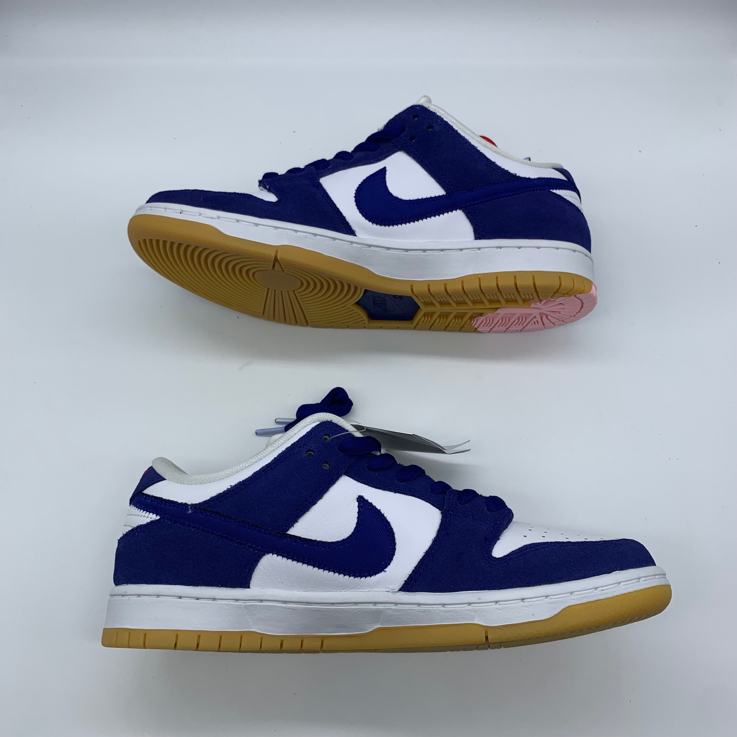 Nike SB Dunk Low "Los Angeles Dodgers/Deep Royal Blue"