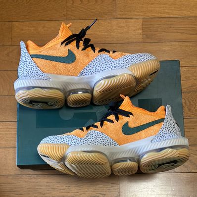 atmos × Nike LeBron 16 Low "Safari" (CD9471-800/CI3358-800)