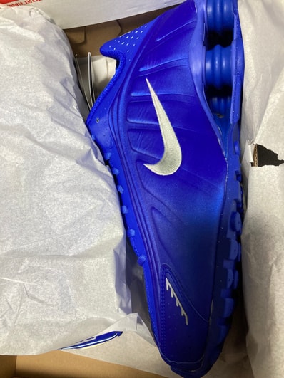 Nike Women's Shox R4 "Racer Blue and Metallic Silver"