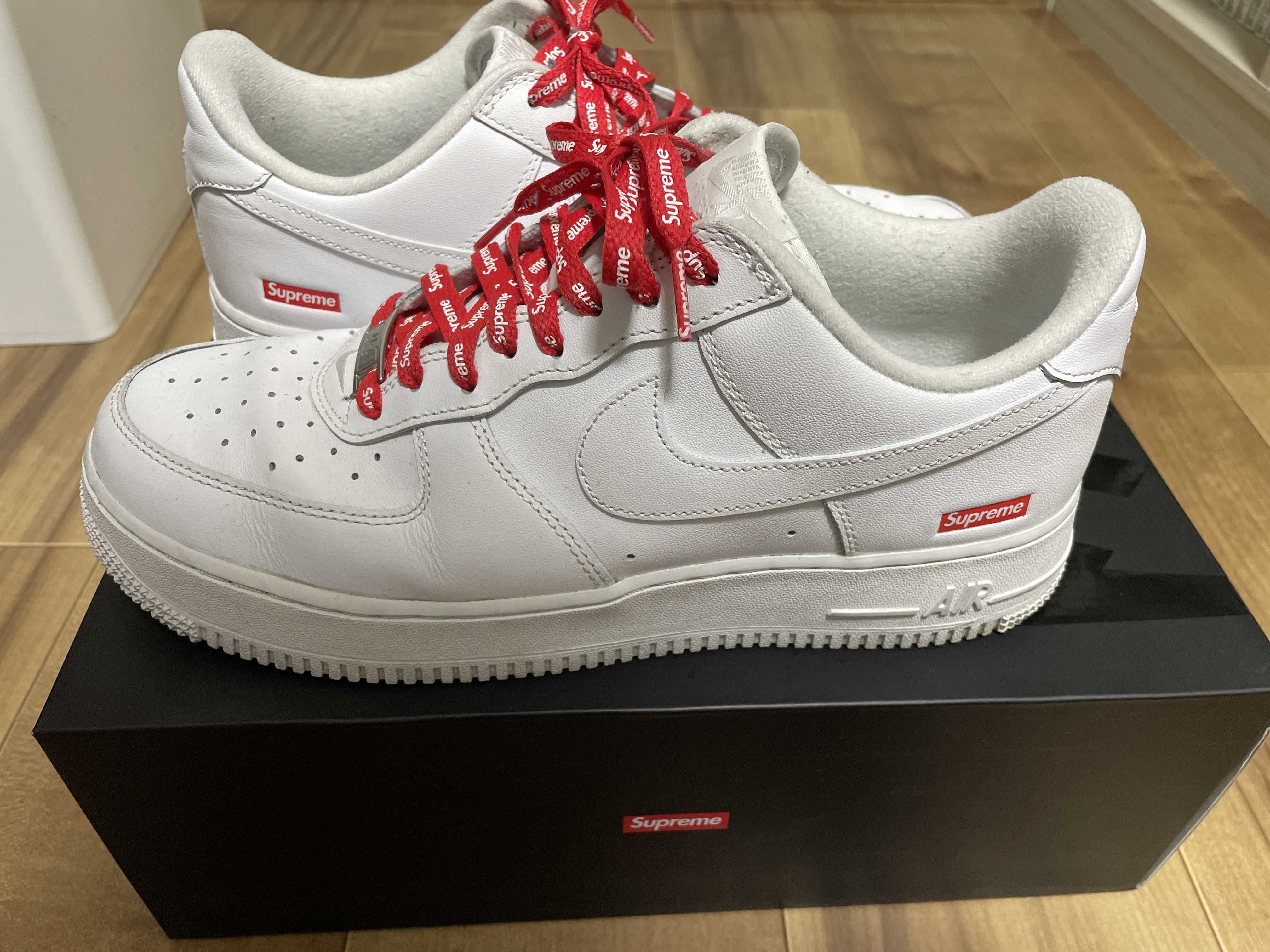 Supreme × Nike Air Force 1 Low "White"