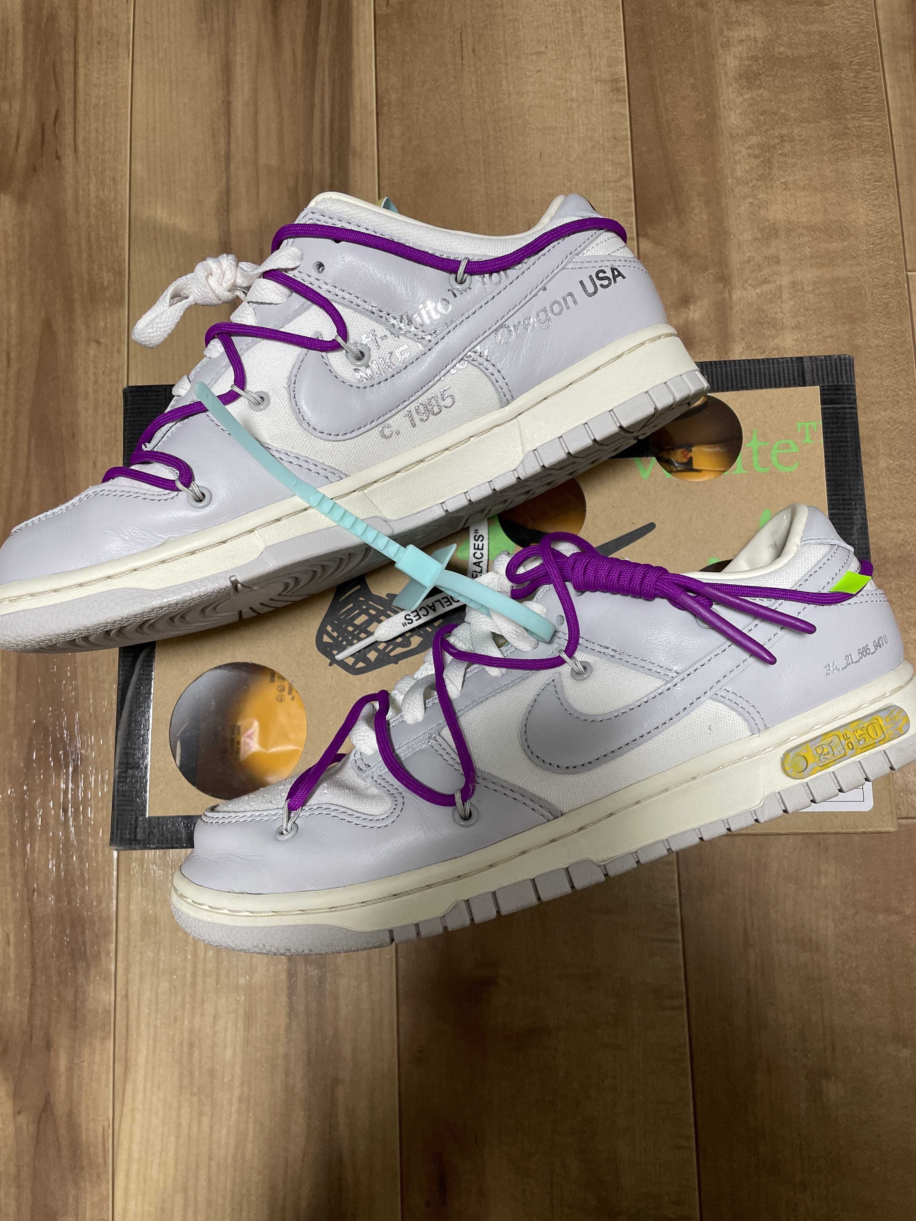 Off-White × Nike Dunk Low 1 of 50 "Lot.21"