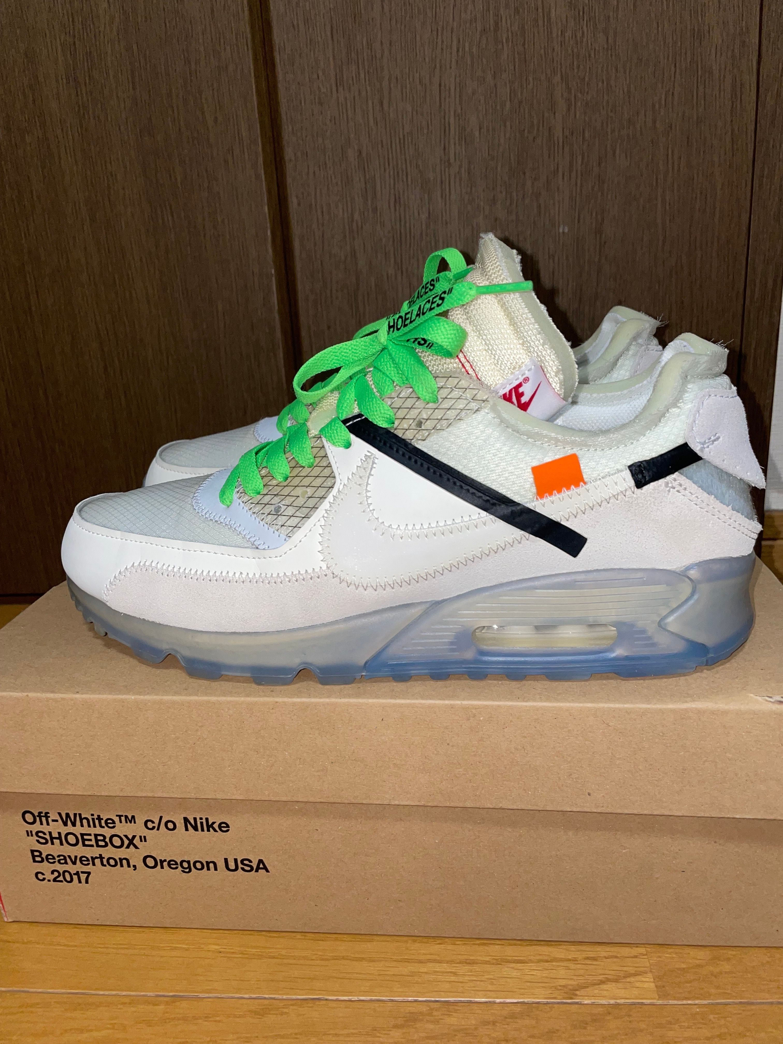 Off-White × Nike Air Max 90 "The 10/Sail"