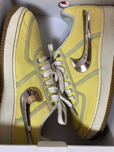 Travis Scott × Nike Air Force 1 Low "Sail"