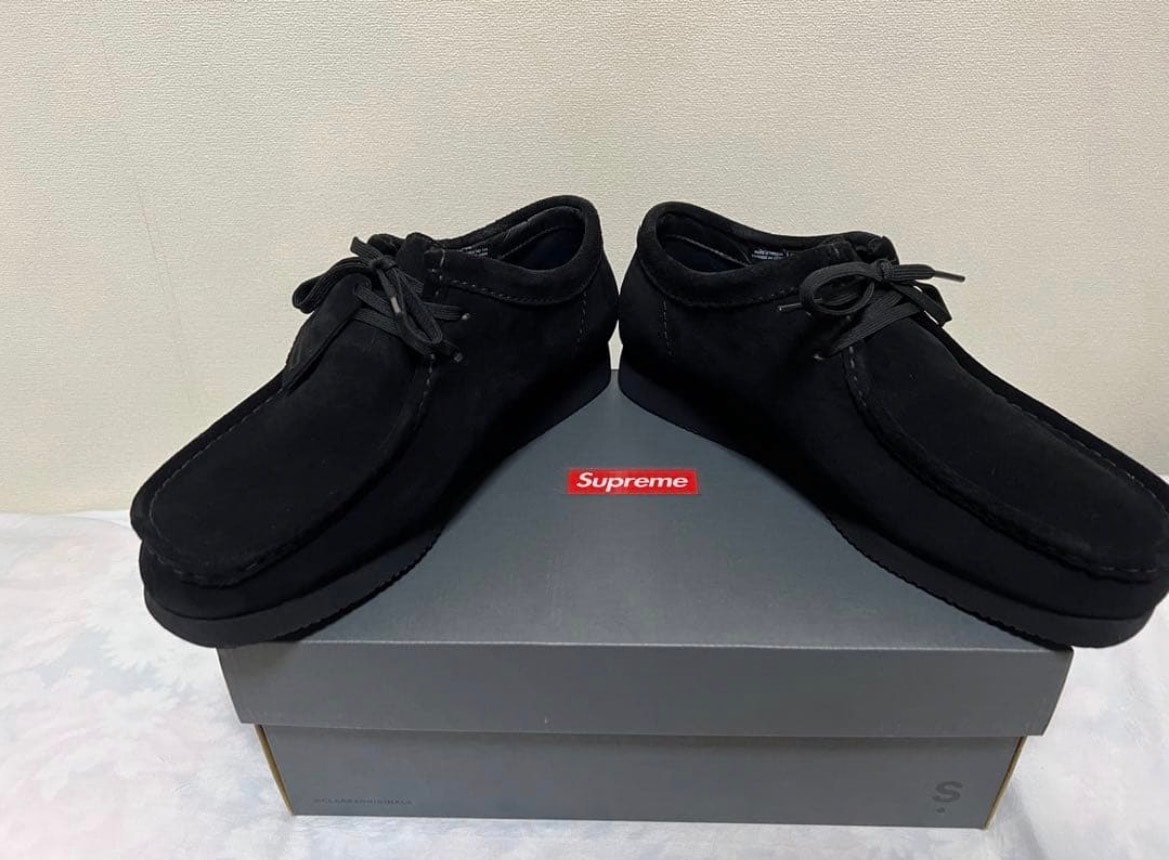 Supreme × Clarks Wallabee GTX "Black"