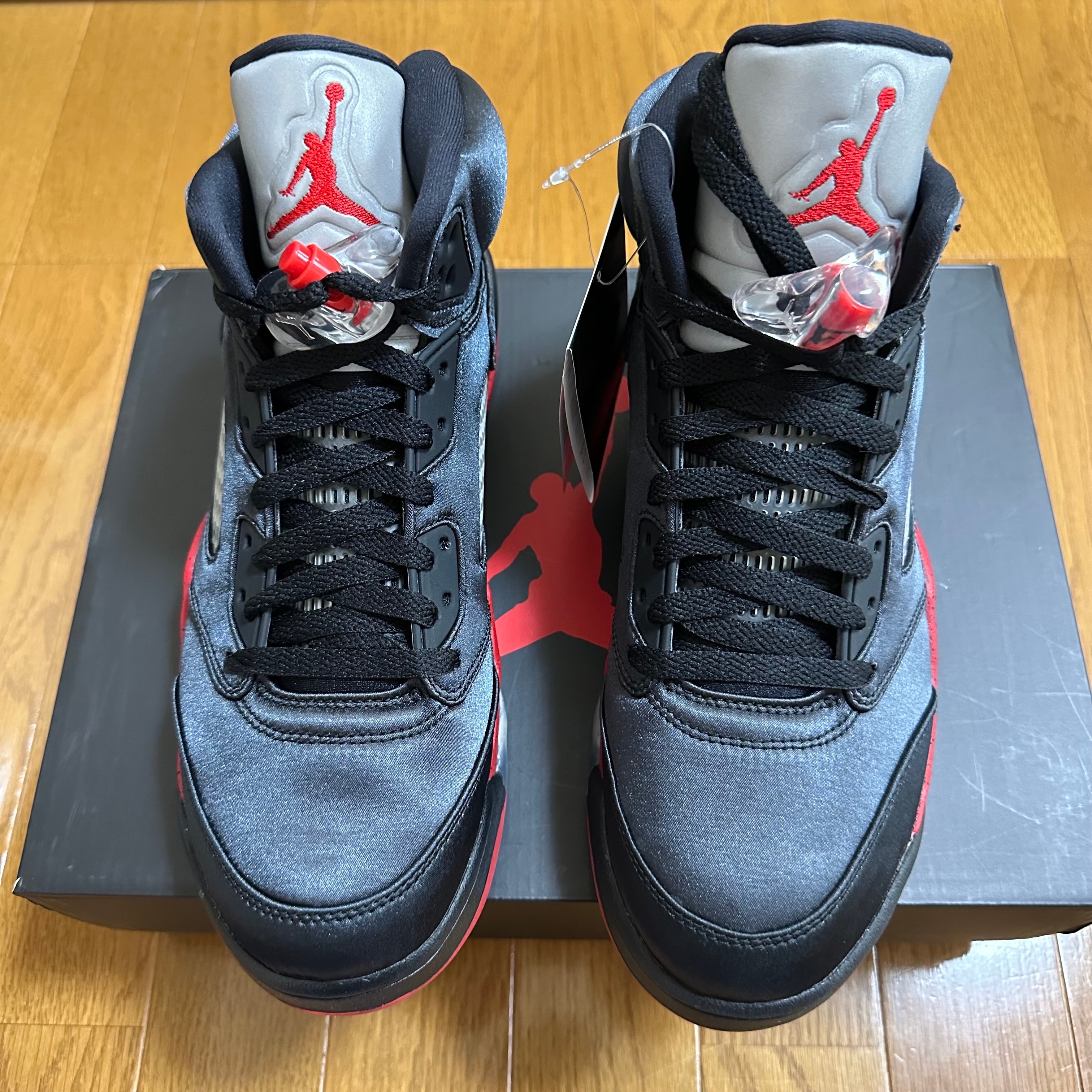 Air Jordan 5 Satin "Bred"