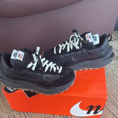 sacai × Nike VaporWaffle "Black Gum"