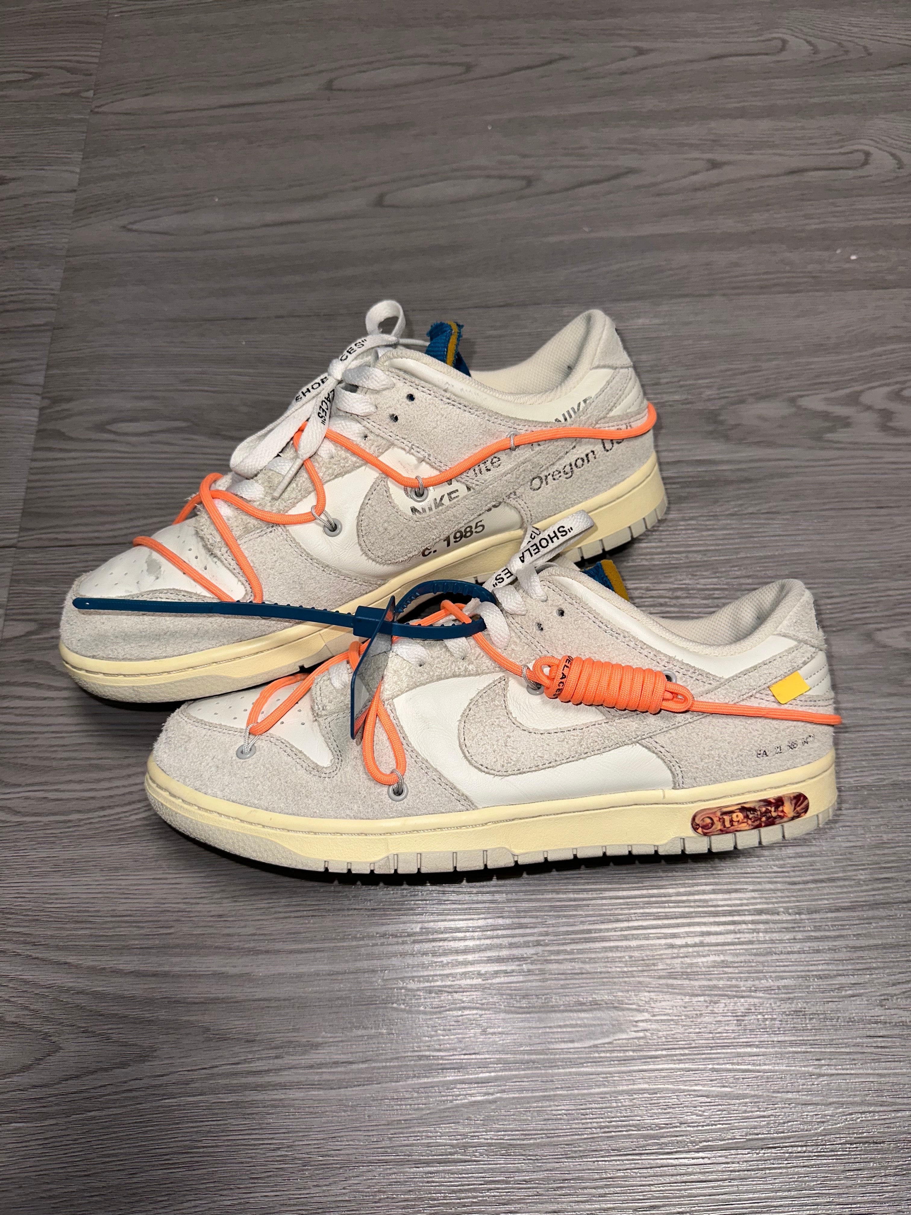 Off-White × Nike Dunk Low 1 of 50 "Lot.19" 