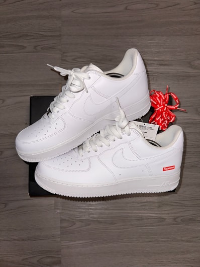 Supreme × Nike Air Force 1 Low "White"