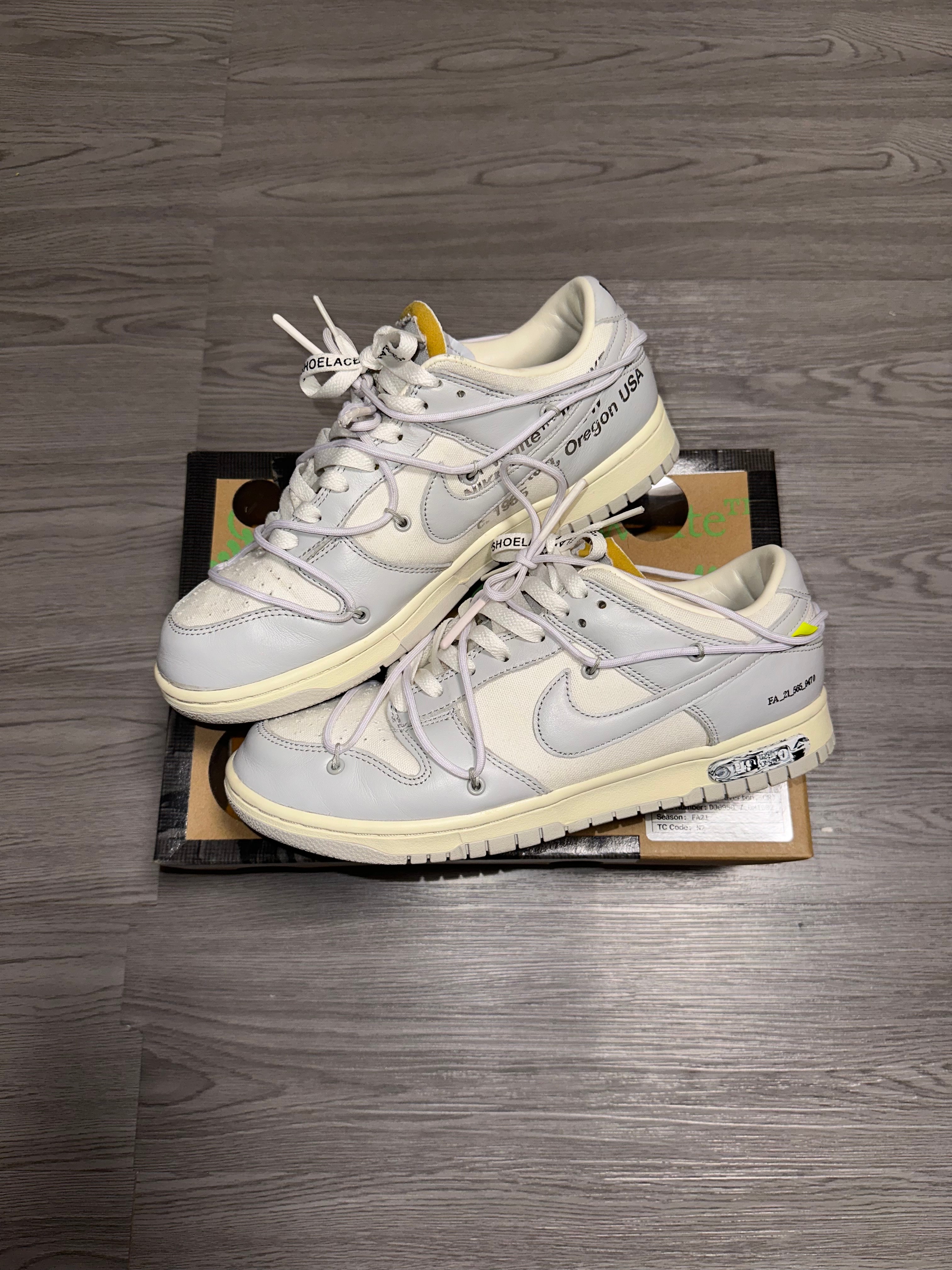 Off-White × Nike Dunk Low 1 of 50 "Lot.49"