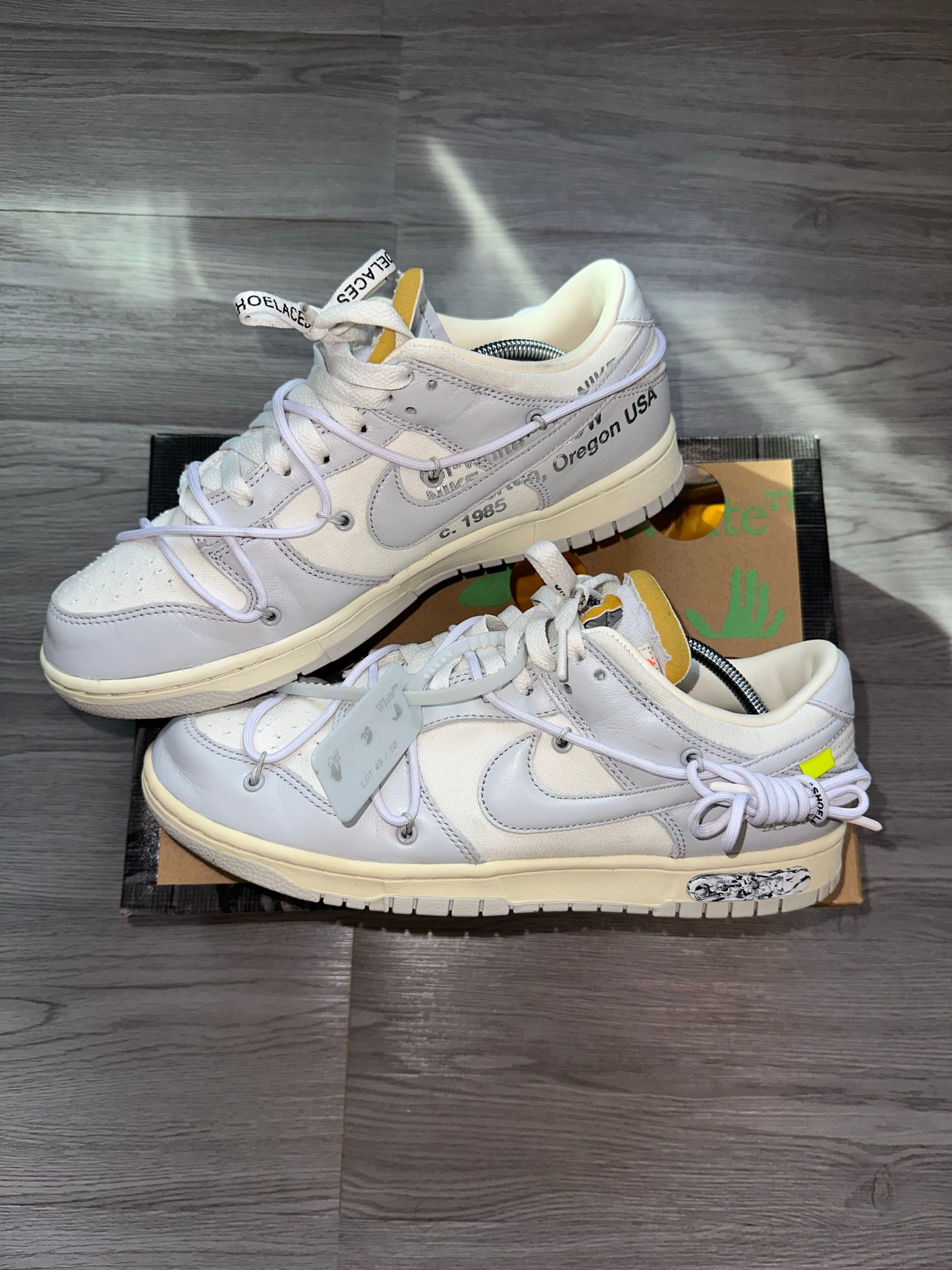 Off-White × Nike Dunk Low 1 of 50 "Lot.49"